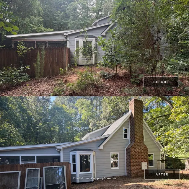 Before and after: full house remodel in Raleigh, NC, photo 22