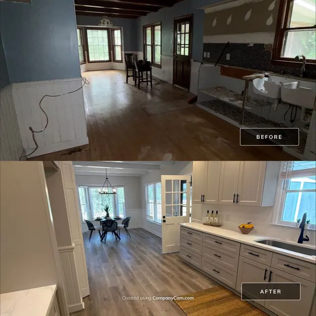 Before and after: full house remodel in Raleigh, NC, photo 72