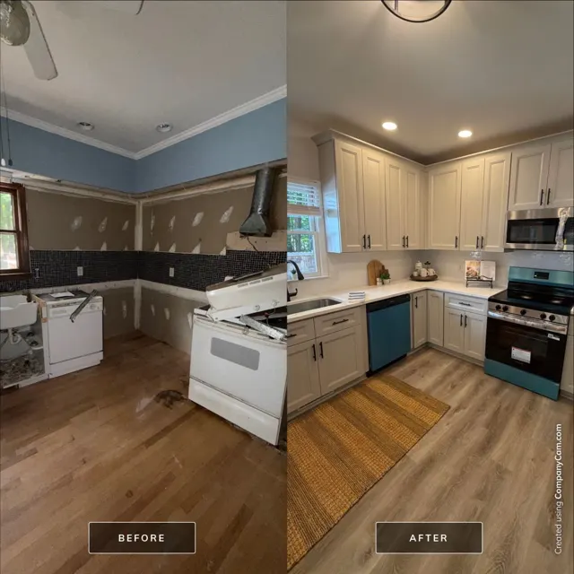 Before and after: full house remodel in Raleigh, NC, photo 74