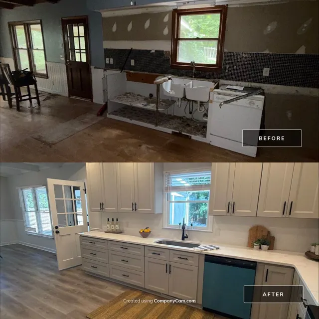Before and after: full house remodel in Raleigh, NC, photo 76