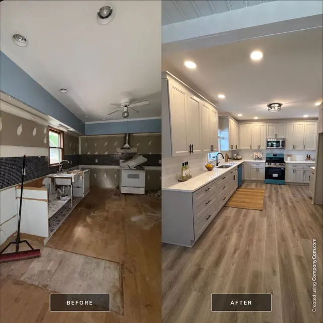 Before and after: full house remodel in Raleigh, NC, photo 77