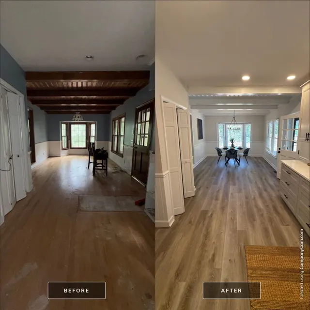 Before and after: full house remodel in Raleigh, NC, photo 83