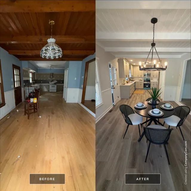 Before and after: full house remodel in Raleigh, NC, photo 92