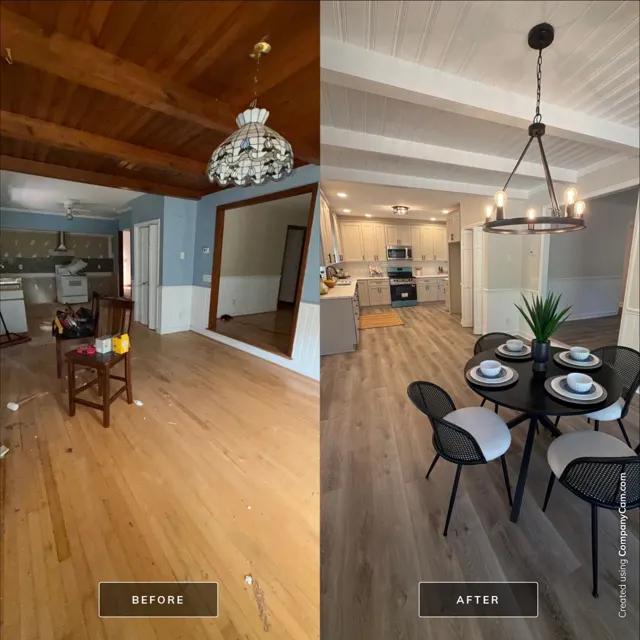 Before and after: full house remodel in Raleigh, NC, photo 93