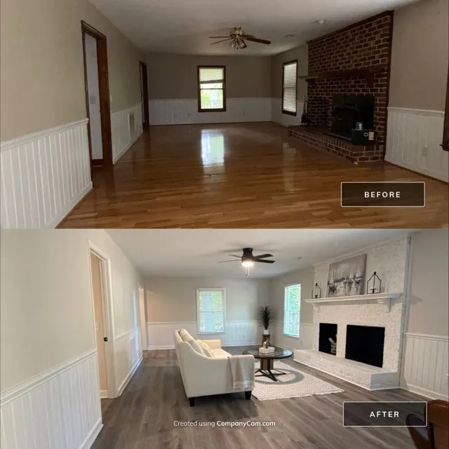 Before and after: full house remodel in Raleigh, NC, photo 95