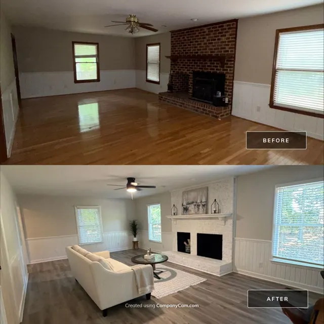Before and after: full house remodel in Raleigh, NC, photo 97