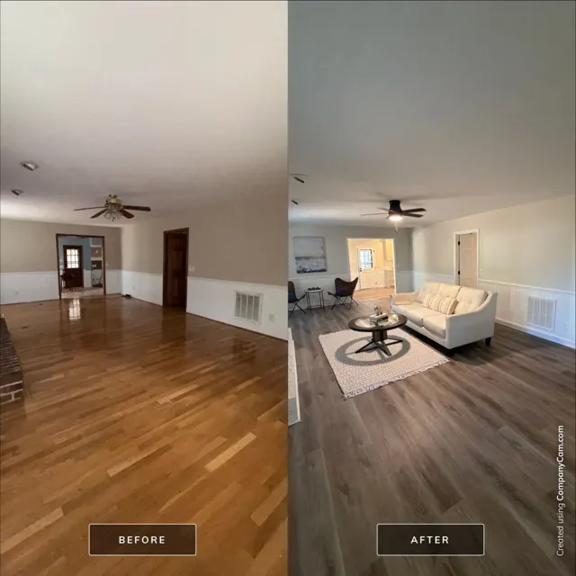 Before and after: full house remodel in Raleigh, NC, photo 100