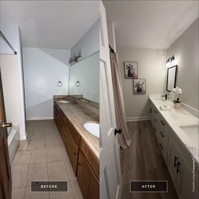 Before and after: full house remodel in Raleigh, NC, photo 103
