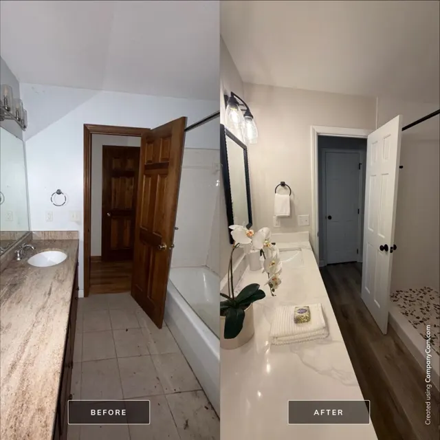 Before and after: full house remodel in Raleigh, NC, photo 105