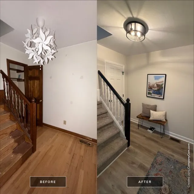 Before and after: full house remodel in Raleigh, NC, photo 120