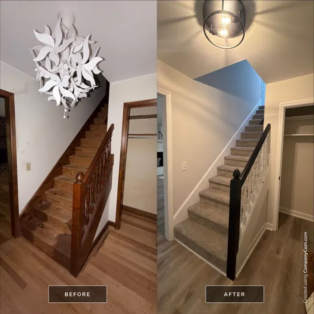 Before and after: full house remodel in Raleigh, NC, photo 122