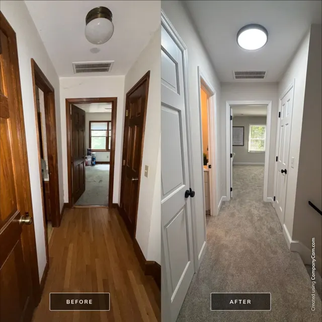 Before and after: full house remodel in Raleigh, NC, photo 129