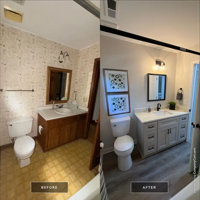 Before and after: full house remodel in Raleigh, NC, photo 144