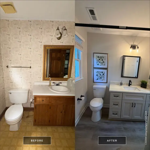 Before and after: full house remodel in Raleigh, NC, photo 145