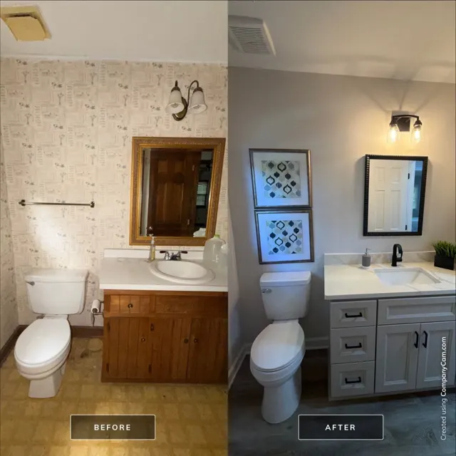 Before and after: full house remodel in Raleigh, NC, photo 146