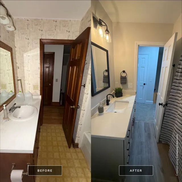 Before and after: full house remodel in Raleigh, NC, photo 148