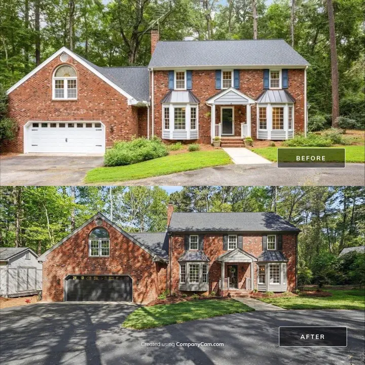 Before and after: Project Transformation 01 in Raleigh, NC