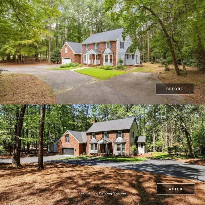 Before and after: Project Transformation 03 in Raleigh, NC