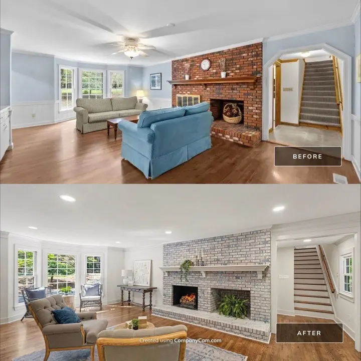 Before and after: Project Transformation 05 in Raleigh, NC