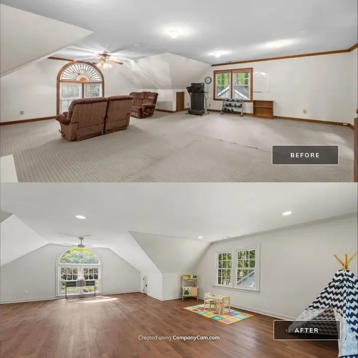 Before and after: Project Transformation 14 in Raleigh, NC